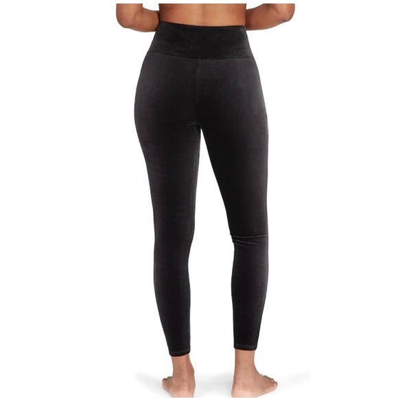 SPANX Black Velvet Leggings . Size Large - Picture 7 of 16